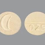 Alprazolam 0.25mg